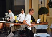 Die Perkussion-Ensembles bewiesen am 18. Ostschweizer Solisten- und Ensemblewettbewerb ihr Taktgefühl. (Bilder: Christoph Heer)