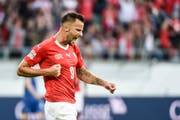 Seferovic: ein lauter «Jaaa»-Schrei. (Bild: Daniela Frutiger/Freshfocus (St. Gallen))