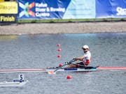 Michael Schmid rudert souverän in den WM-Halbfinal (Bild: KEYSTONE/EPA/ROBERT PERRY)
