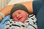 The first baby from the Thurgau New Year was born at 10.05 am: Levin Bernet brought 3.57 kilos on the scale and was 51 centimeters long.