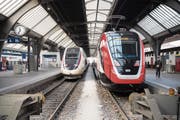 Die SBB gehen im Streit um die FV-Dosto-Züge auf Konfrontationskurs mit Hersteller Bombardier. (Bild: Ennio Leanza/KEY (Zürich, 26. Februar 2018))