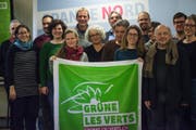 Die städtischen Grünen bei ihrer Mitgliederversammlung. (Bild: PD)