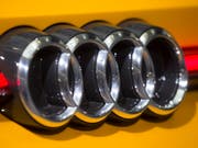 Bremsspuren bei Audi: Die Verkäufe sind 2018 gesunken. (Bild: KEYSTONE/EPA/RONALD WITTEK)