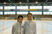 Milena Bleiker (links) und Olivia Gantenbein. (Bild: Valentina Thurnherr)