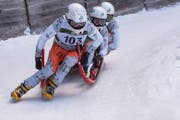 Richi Arnold, Sepp Herger und Thomy Gisler starteten in ihre 15. Europacup-Saison. (Bild: PD)