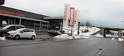 Die Nollenhornstrasse bleibt ohne Fussgängerstreifen. (Bild: Susi Miara)