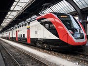 Der neue Fernverkehr-Doppelstockzug der SBB «FV-Dosto» ist in den Augen der Behindertenorganisationen gesetzeswidrig. (Bild: KEYSTONE/ENNIO LEANZA)