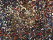 Das Gemälde «Composition» (1951) von Jean-Paul Riopelle ist Teil der Ausstellung «Stunde Null» im Kunsthaus Zürich. Sie läuft vom 7. Juni bis 22. September 2019. (Bild: ProLitteris, Zürich)