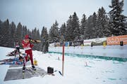 Leander Kiser (Sarnen) steigt bei den ältesten Knaben als Lokalmatador ins Rennen. (Bild: Heinz Wolf)