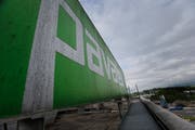 Das Pavatex-Areal in Cham. (Bild: Stefan Kaiser, 1. Mai 2014)