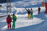Auf der Ibergeregg im Kanton Schwyz konnte bereits im Dezember Ski gefahren werden. (Bild: Boris Bürgisser, 18. Dezember 2018)