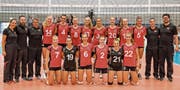 Die erfolgreiche Schweizer Frauennationalmannschaft mit der Wartauerin Samira Sulser (vorne rechts). (Bild: Damien Sengstag)