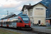 Ob es zwischen Buchs und Feldkirch zur geplanten S-Bahn-Verbindung kommen wird, ist ungewiss. (Bild: Günther Meier)