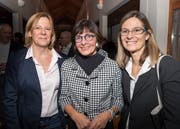 Christina Pagnoncini, Dorena Raggenbass und Christina Bührer. (Bild: Andrea Stalder)