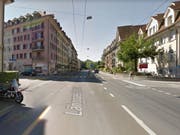 An dieser Stelle der Berner Länggassstrasse ereignete sich der Unfall. (Bild: GOOGLE STREET VIEW)