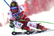 Marcel Hirscher gewinnt in Adelboden. (Bild: Marco Tacca/AP Photo (Adelboden, 12. Januar 2019))