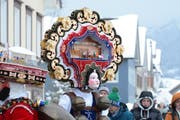 Ein Rollenweib in Urnäsch. (Bild: Mea Mc Ghee)