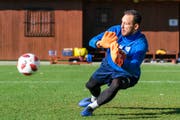 Mirko Salvi will die Luzerner Verantwortlichen in der Rückrunde mit starken Leistungen von sich überzeugen - und beim FCL bleiben. (Bild: Martin Meienberger/Freshfocus (Mijas/Marbella, 12. Januar 2019))