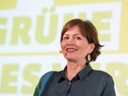 Grünen-Parteipräsidentin Regula Rytz will die eidgenössischen Wahlen 2019 zur «Klimawahl» machen. (Bild: KEYSTONE/URS FLUEELER)