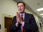 Die Umstände rund um seine Entlassung waren der US-Bundespolizei nicht geheuer: der frühere FBI-Direktor James Comey. (Bild: KEYSTONE/AP/J. SCOTT APPLEWHITE)
