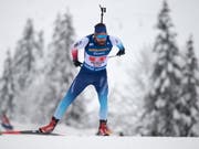 Benjamin Weger gibt vollen Schub (Archivaufnahme). (Bild: KEYSTONE/EPA/ANDREAS SCHAAD)