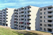 Eine Wohnsiedlung in Zürich-Wollishofen. (Bild: Walter Bieri/Keystone, 2. November 2017)