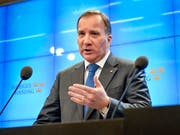 Nach monatelangen vergeblichen Versuchen einer Regierungsbildung in Schweden hat der bisherige Regierungschef Stefan Löfven eine parlamentarische Mehrheit so gut wie sicher zusammen. (Bild: Jonas Ekstroemer/Keystone/EPA/TT (Stockholm, 29. Oktober 2018))
