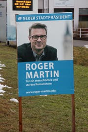 Wahlplakat von Roger Martin (50, parteilos)