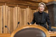 Um ihre Nachfolge geht es: Die ehemalige St.Galler FDP-Ständerätin und heutige Bundesrätin Karin Keller-Sutter. (Bild: Keystone)
