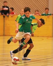 Der FC Buchs, der Gastgeber des Hallenturniers für Junioren, wartet noch auf ein Erfolgserlebnis. (Bild: Robert Kucera)