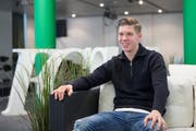 Trotz Verletzung am rechten Knie reiste Cedric Itten ins Trainingslager des FC St.Gallen mit. (Bild: Urs Bucher)