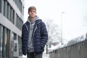 Jeremy Minder hat zuletzt häufig Einsätze im Academy-Team gehabt. (Bild: Maria Schmid ( Zug, 12. Januar 2019))