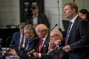 Der parteilose Luzerner Finanzdirektor Marcel Schwerzmann wird Ende Januar im Zentrum stehen, wenn der Kantonsrat die Steuergesetzrevision zum ersten Mal berät. (Bild: Nadia Schärli, 22. Oktober 2018)