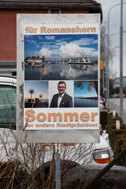 Wahlplakat von Daniel Sommer (53, SVP).