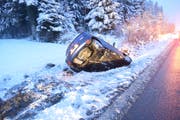 Die Unfallstelle in Rothenburg. (Bild: Luzerner Polizei)