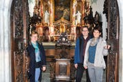 Das Tecum-Team: Cathrin Legler, Thomas Bachofner und Jasmin Hanselmann. (Bild: PD)