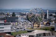Blick auf den Seetalplatz in Emmen. Kommen die städtischen Gemeinden im Kanton Luzern zu kurz? (Bild: Pius Amrein, 16. Juni 2018)