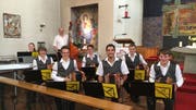 Das «Echo vom Züche und Stosse» bei einem Auftritt. (Bild:PD)