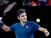 Dürfte am Mittwoch mehr ins Schwitzen kommen als in der 1. Runde: Roger Federer spielt gegen Daniel Evans in der Nachmittagssonne (Bild: KEYSTONE/AP/AARON FAVILA)