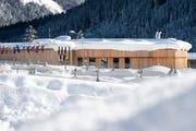 Das Kongresszentrum Davos, in dem das WEF stattfindet. (Bild: Keystone, 15. Januar 2019)