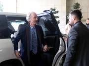 Geir Pedersen, der neue Uno-Sondergesandte für Syrien, will sich in Damaskus mit Aussenminister Walid al-Muallim treffen. (Bild: KEYSTONE/EPA/YOUSSEF BADAWI)