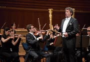 Jonas Kaufmann bei seinem Auftritt in Luzern. (Bild: Corinne Glanzmann (Luzern, 14. Januar 2019))