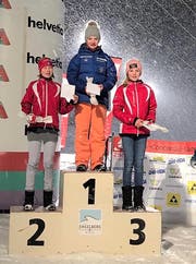 Elena Frei stand in Engelberg zuoberst auf dem Podest. (Bild: PD)
