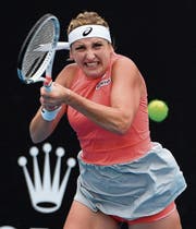 Nach der Verletzungspause wieder mit viel mehr Biss: Timea Bacsinszky. (Bild: Andy Brownbill/AP (Melbourne, 15. Januar 2019))