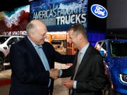 Volkswagen und Ford vereinbaren Zusammenarbeit bei leichten Nutzfahrzeugen. (Bild: KEYSTONE/AP/CARLOS OSORIO)
