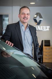 Arthur Hascher in seinem Geschäft, der Garage Berli in Pfyn. (Bild: Andrea Stalder)
