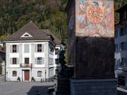 Das Rathaus von Altdorf, in dem im Prozess gegen den Barbetreiber Ignaz Walker der Auftragsmörder eine umstrittene Zeugenaussage machte. Nun wurde er wegen Falschaussage angeklagt. (Bild: KEYSTONE/ALEXANDRA WEY)
