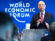 Weltwirtschaftsforum warnt vor vielen Risiken. (Bild: KEYSTONE/LAURENT GILLIERON)