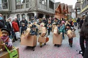 Bleibt Bestandteil der Herisauer Dorffasnacht: Der Gidio-Umzug an Aschermittwoch. (Bild: APZ)