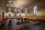 Blick in die umfassend sanierte Studentenkapelle im Kloster Engelberg. (Bild: Kurt Scheuber/PD)